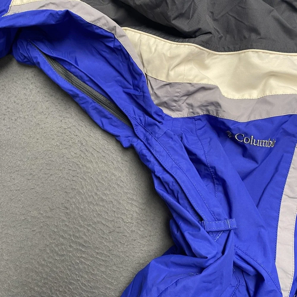 Columbia Jacket Mens‎ Large Blue Omni-Tech Whirlibird 3-in-1 Ski Snow Waterproof